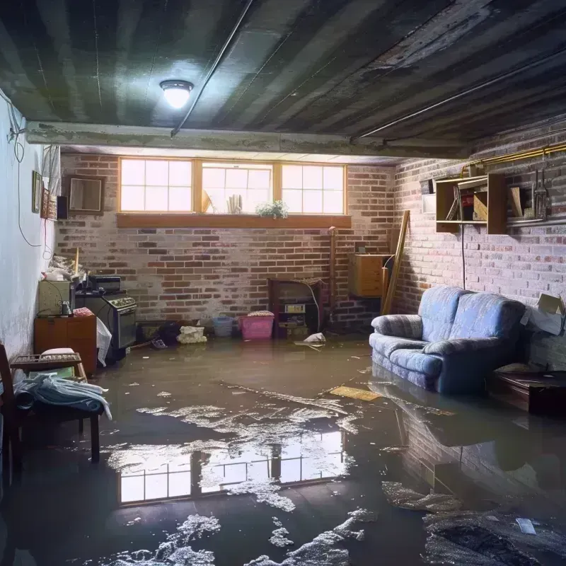 Flooded Basement Cleanup in New Boston, NH